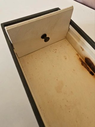 Cajón archivador antiguo.