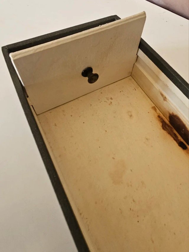Cajón archivador antiguo.