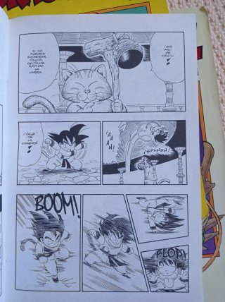 Lote mangas Dragon Ball serie amarilla