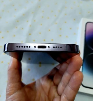 iPhone 14 Pro Max Viola/Grigio Come Nuovo