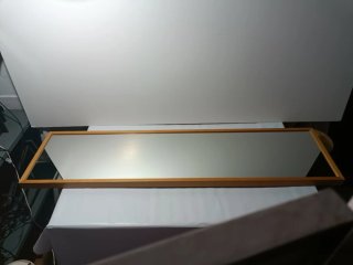 Espejo IKEA Madera y Cristal