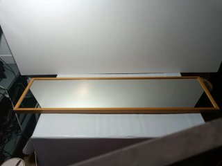 Espejo IKEA Madera y Cristal