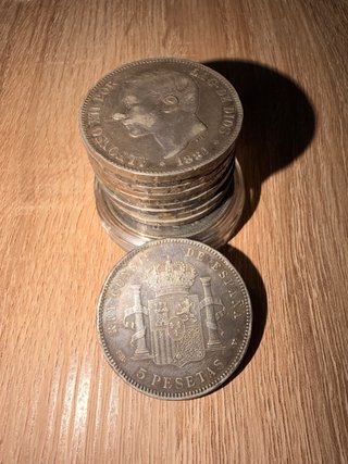 Monedas de plata a precio de spot