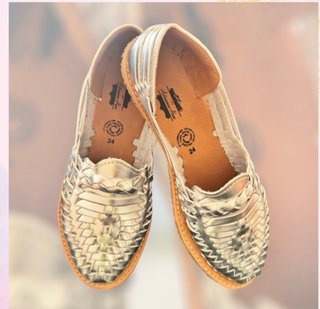 Sandalias Huarache Dorado Talla 37/38