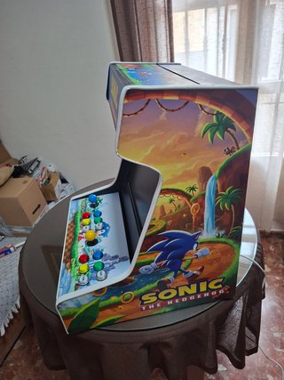 Máquina arcade tipo bartop nueva – diseño único y
