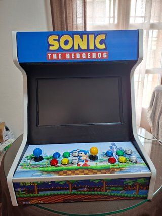 Máquina arcade tipo bartop nueva – diseño único y