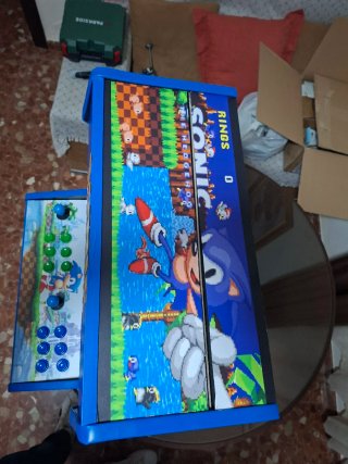Máquina arcade tipo bartop nueva – diseño único y