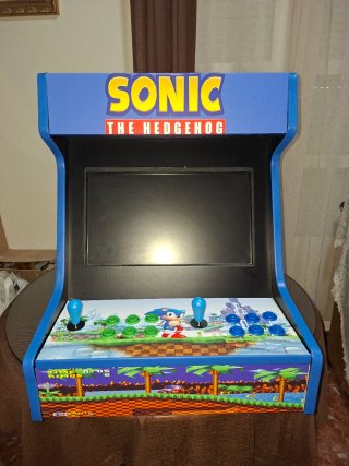 Máquina arcade tipo bartop nueva – diseño único y
