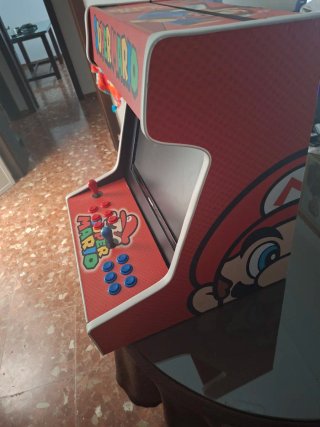 Máquina arcade tipo bartop nueva – diseño único y