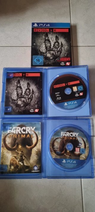 Pack Far Cry Primal y Evolve PS4