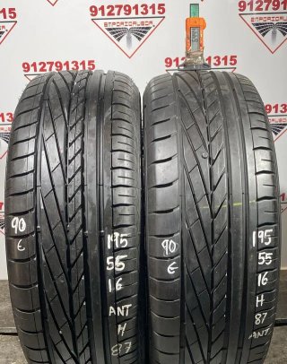 195 55 16 H GOODYEAR RUEDA AL 90% VIDA UTIL