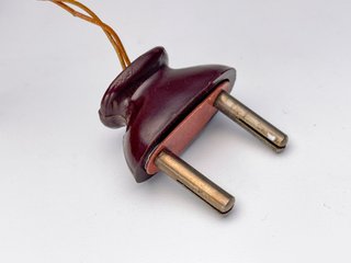 Lámpara Dedo Eléctrica Vintage 50s