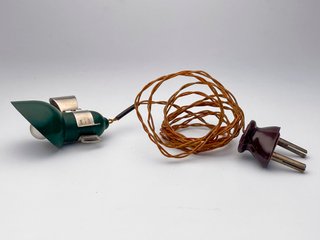 Lámpara Dedo Eléctrica Vintage 50s