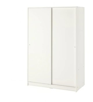 Armario blanco puertas correderas