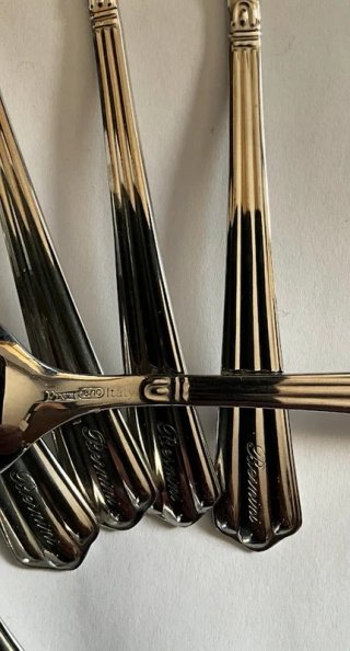 Cucchiaini Bernini Acciaio Inox - 6 Pezzi
