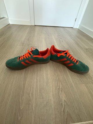 Zapatillas Adidas Gazelle Talla 44 Verde Naranja
