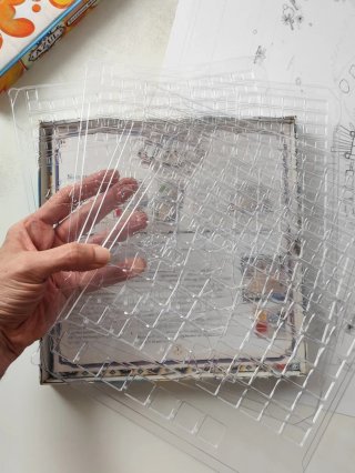 AZUL Expansión Mosaïque Éclatante Mosaico Cristal