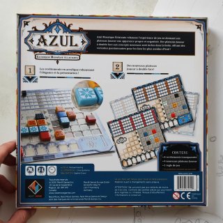 AZUL Expansión Mosaïque Éclatante Mosaico Cristal