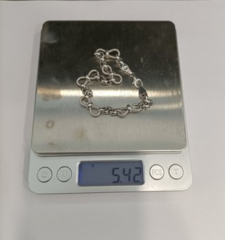 Pulsera Oro Blanco 18k - 5,42gr