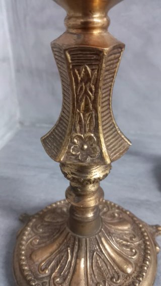 Candelabros de Bronce