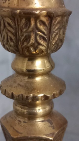 Candelabros de Bronce