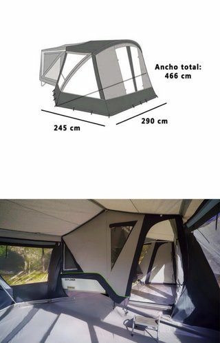 Avance y suelo cubeta Comanche Montana Explorer