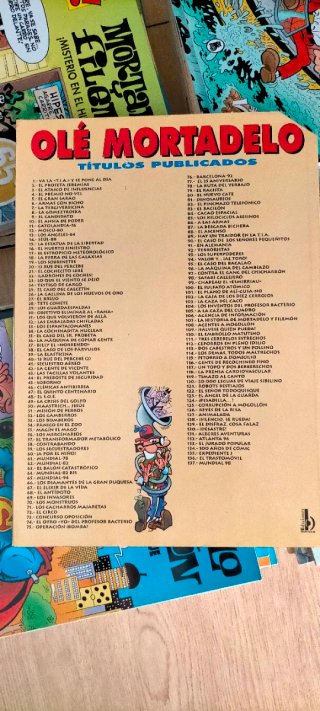 Tebeos Mortadelo y filemon