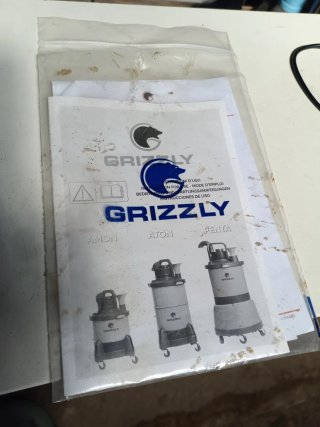 Aspiradora Industrial Grizzly