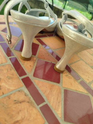 Sandali Eleonora Sposa Argento
