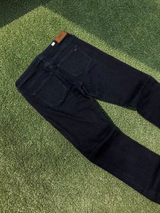 Y2K Jeans Anchos Azul Oscuro