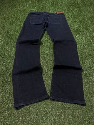 Y2K Jeans Anchos Azul Oscuro
