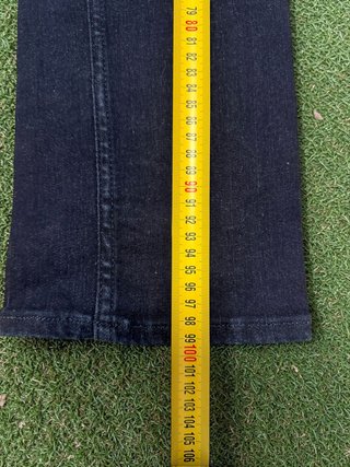 Y2K Jeans Anchos Azul Oscuro