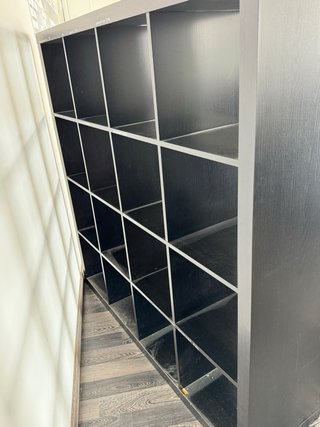 Estantería IKEA KALLAX Negra 147x147 cm