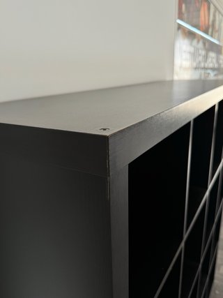 Estantería IKEA KALLAX Negra 147x147 cm