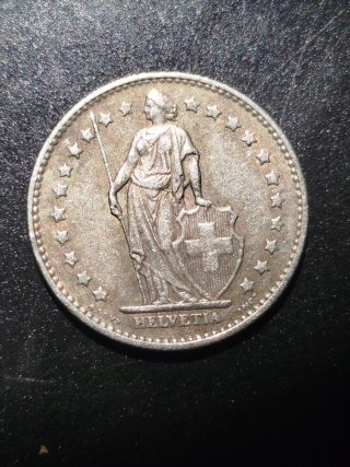 Moneda Suiza Helvetia