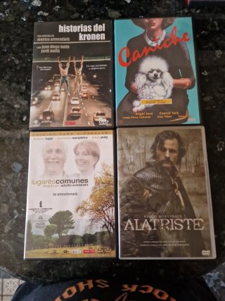 4 DVD 3€ UNIDAD SE RETIRA