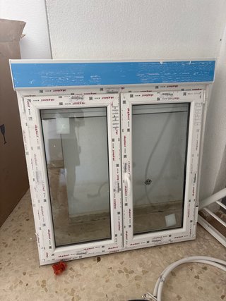 Ventana PVC 120cm ancho