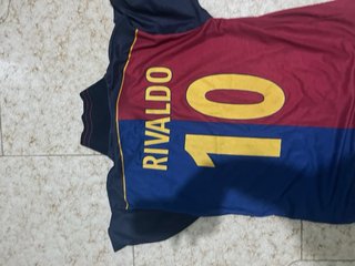 Maglietta FC Barcelona Rivaldo M 1899-1999