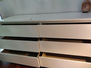 Cómoda Malm Ikea Blanca