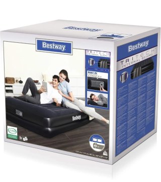 Bestway 67403 - Cama Hinchable Doble 156x203x46 cm