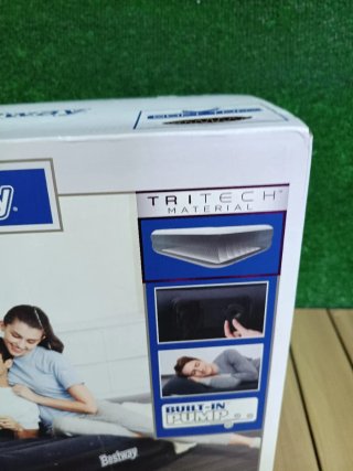 Bestway 67403 - Cama Hinchable Doble 156x203x46 cm