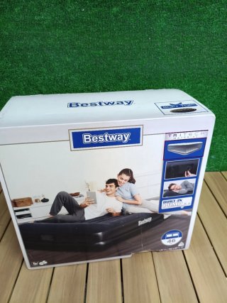 Bestway 67403 - Cama Hinchable Doble 156x203x46 cm