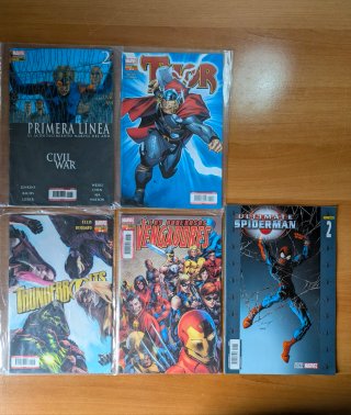 HÉROES MARVEL (cómics varios)