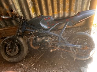Minimoto Azul y Roja