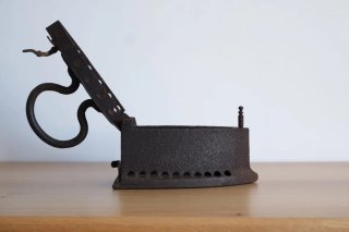 Plancha antigua carbón sin restaurar