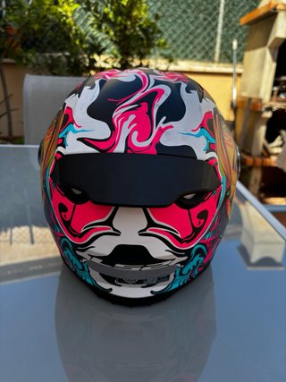 Casco Infantil LS2 FF812 Cyberg Rosa Talla M