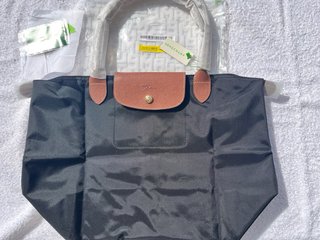 Bolso Negro Marrón Piel