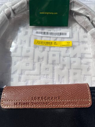 Bolso Negro Marrón Piel