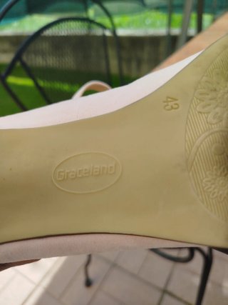 Scarpe Graceland T-bar rosa cipria