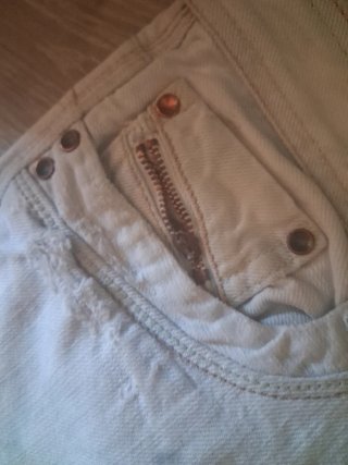Lotto 3 Pantaloni Uomo Diesel & Zara Bianchi
